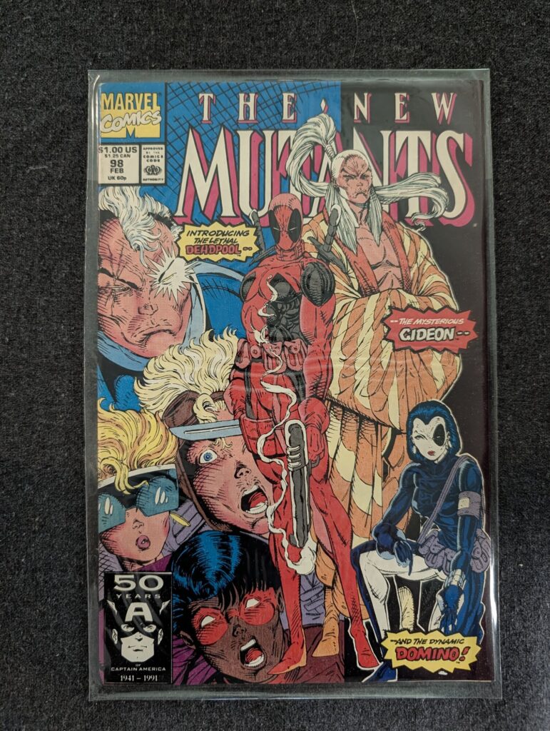 The New Mutants #98 front cover