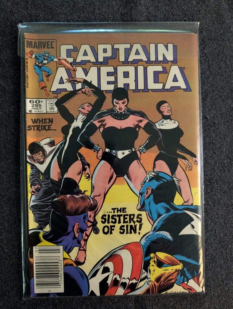 Captain America #295 front cover