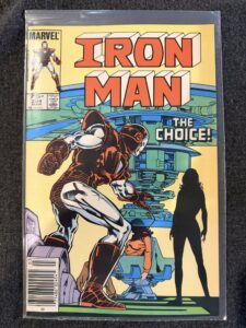 Iron Man #204 front cover