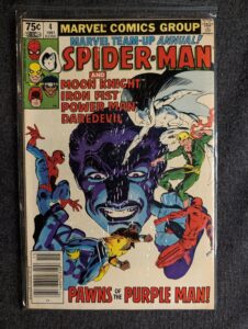 Marvel Team-Up Annual #4 front cover