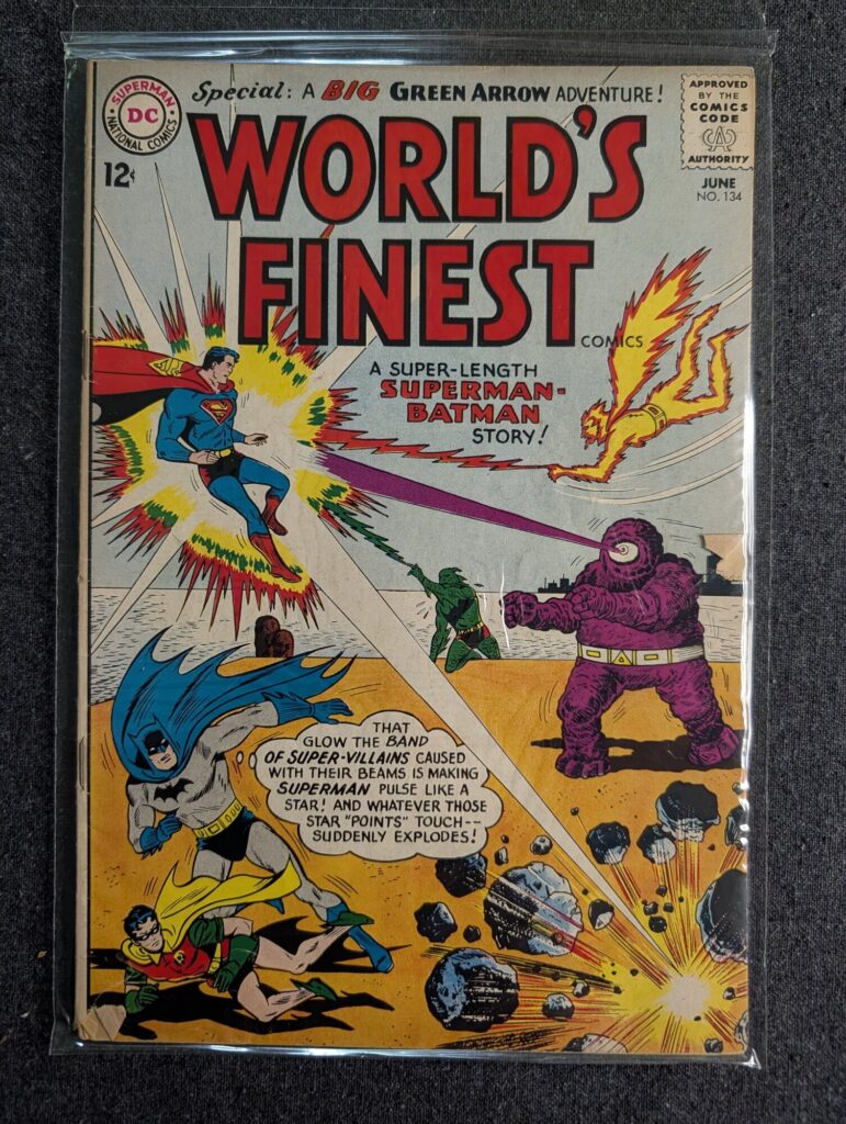 World's Finest Comics #134 front cover