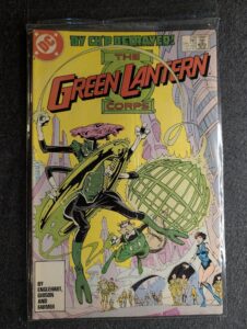 Green Lantern Corps #214 front cover