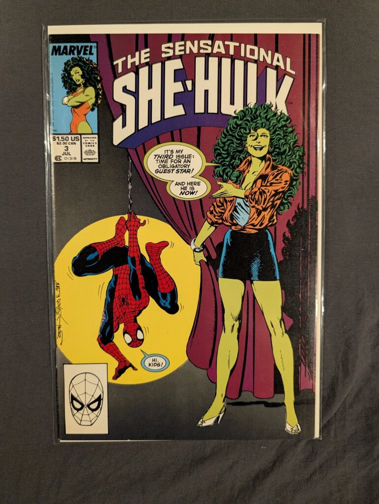 The Sensational She-Hulk #3 front cover