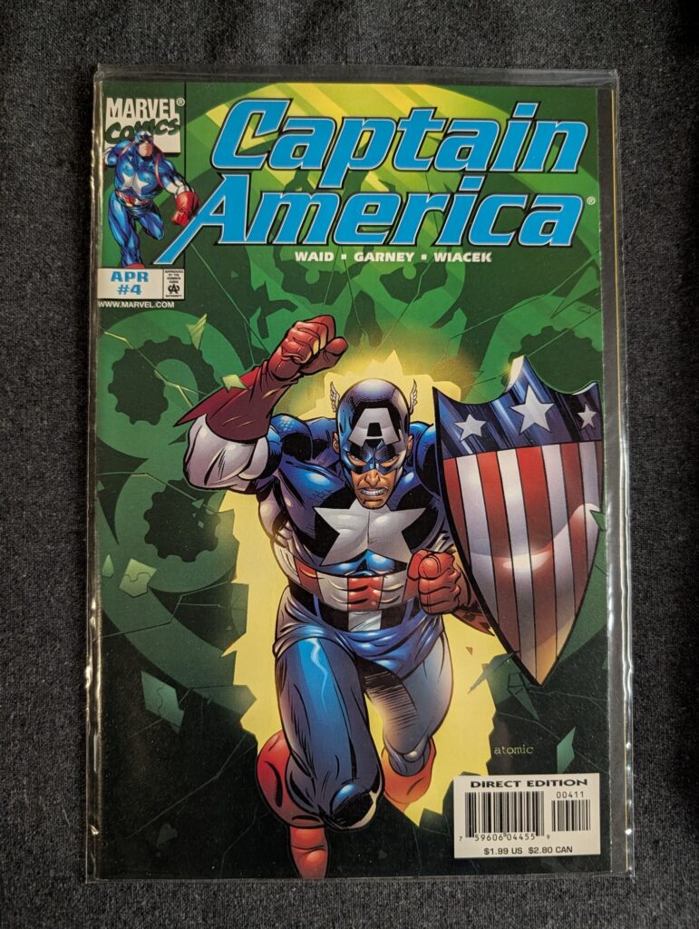 Captain America #4 front cover