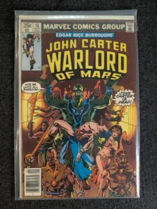 John Carter, Warlord of Mars #16 front cover