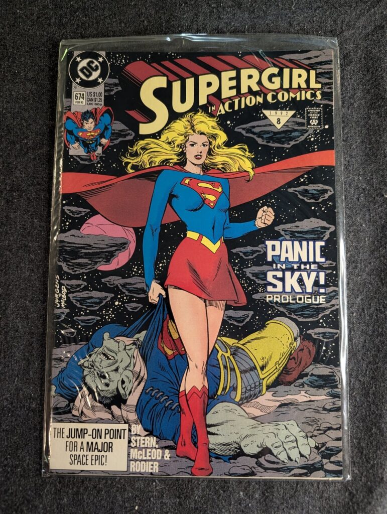 Action Comics #674 front cover