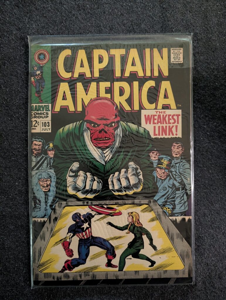 Captain America #103 front cover