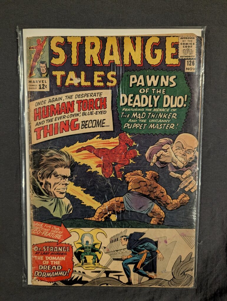 Strange Tales #126 front cover