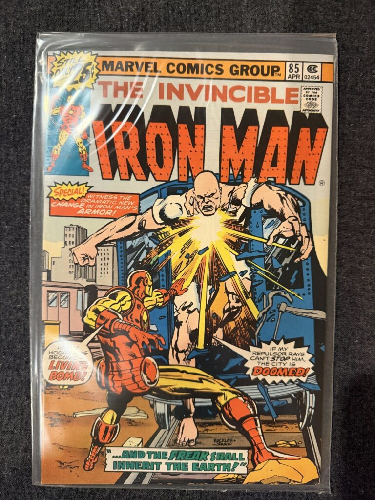 Iron Man #85 front cover