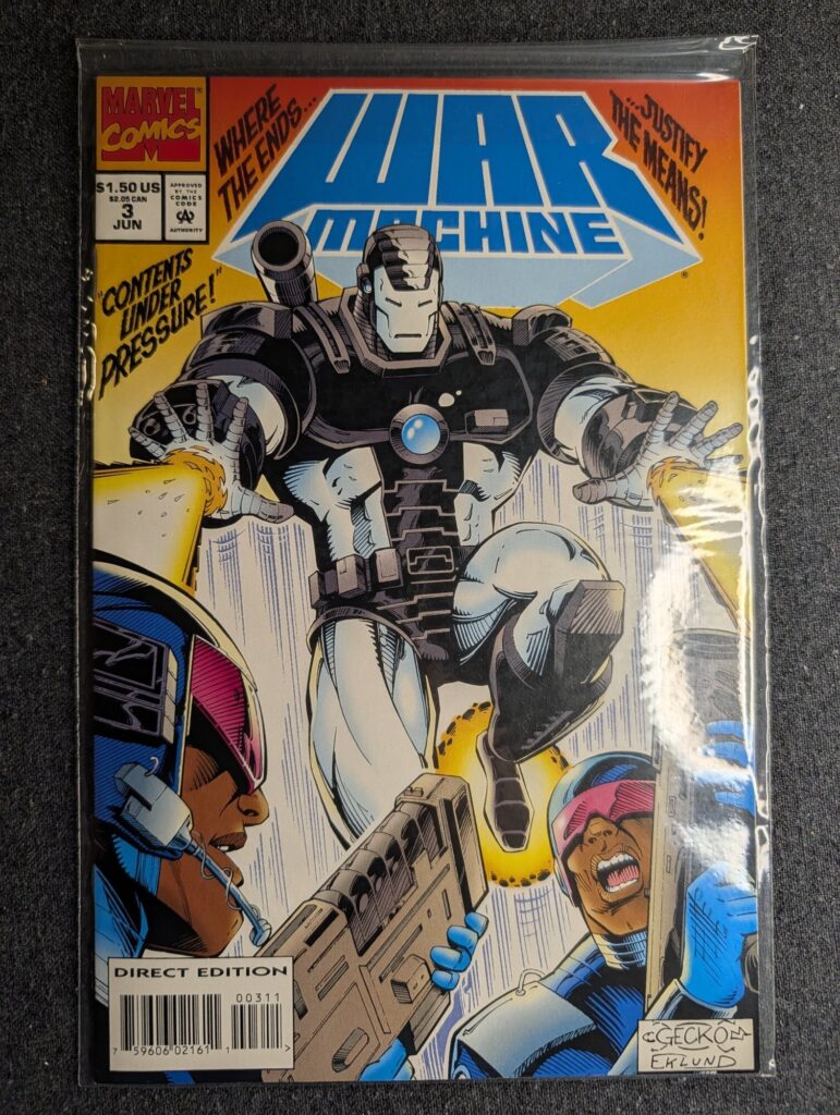 War Machine #3 front cover