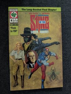 Sting of the Green Hornet #4 front cover