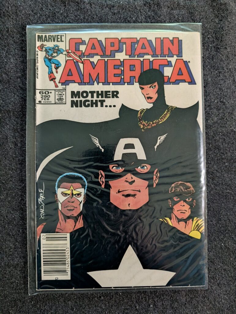 Captain America #290 front cover
