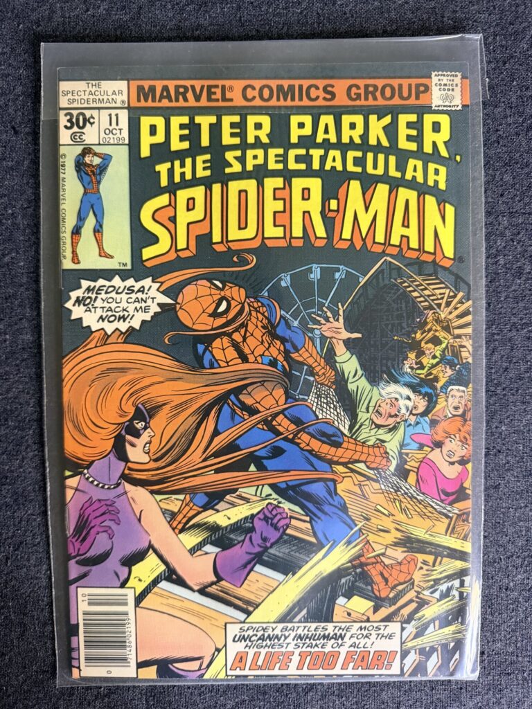 The Spectacular Spider-Man #11 front cover