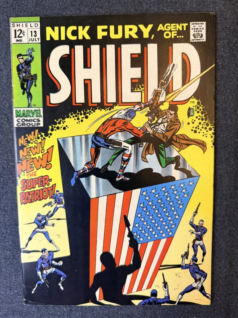 Nick Fury, Agent of S.H.I.E.L.D. #13 front cover