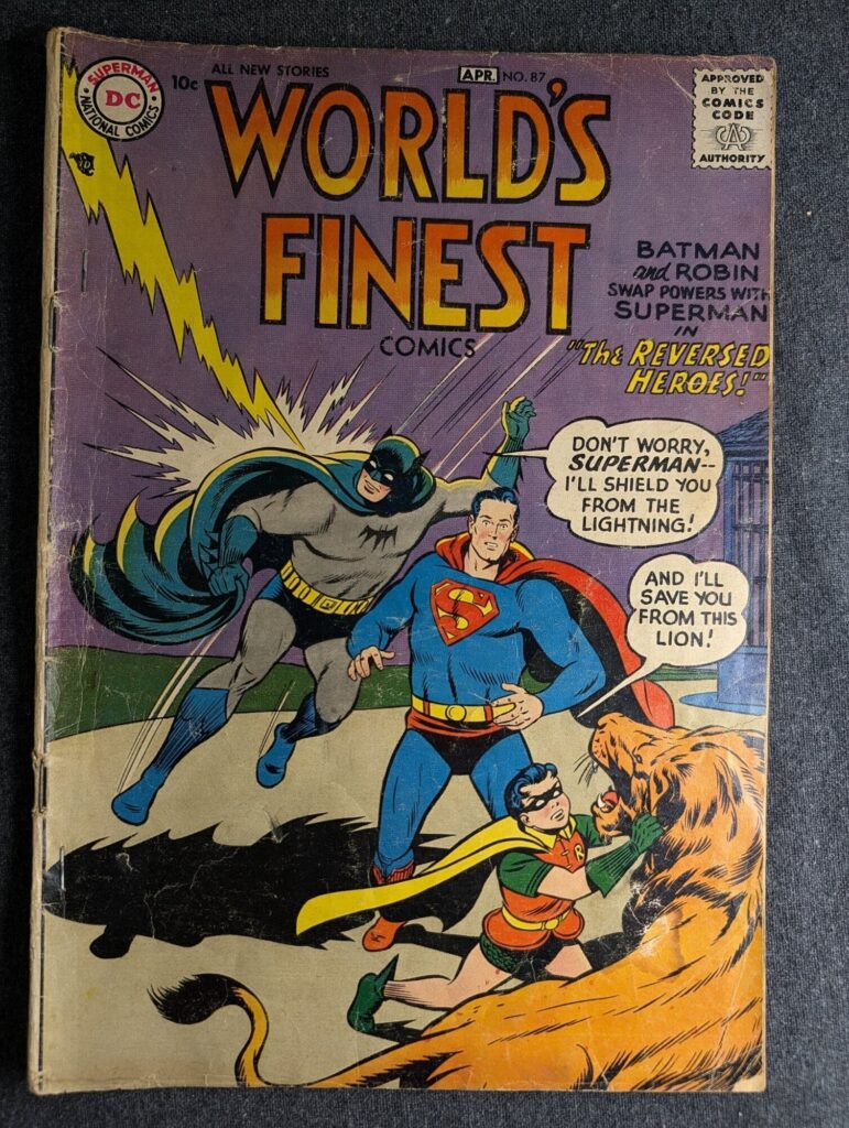 World's Finest Comics #87 front cover