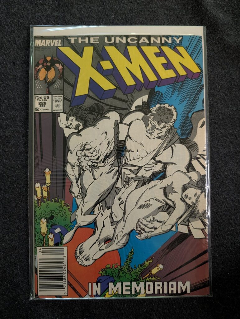 The Uncanny X-Men #228 front cover