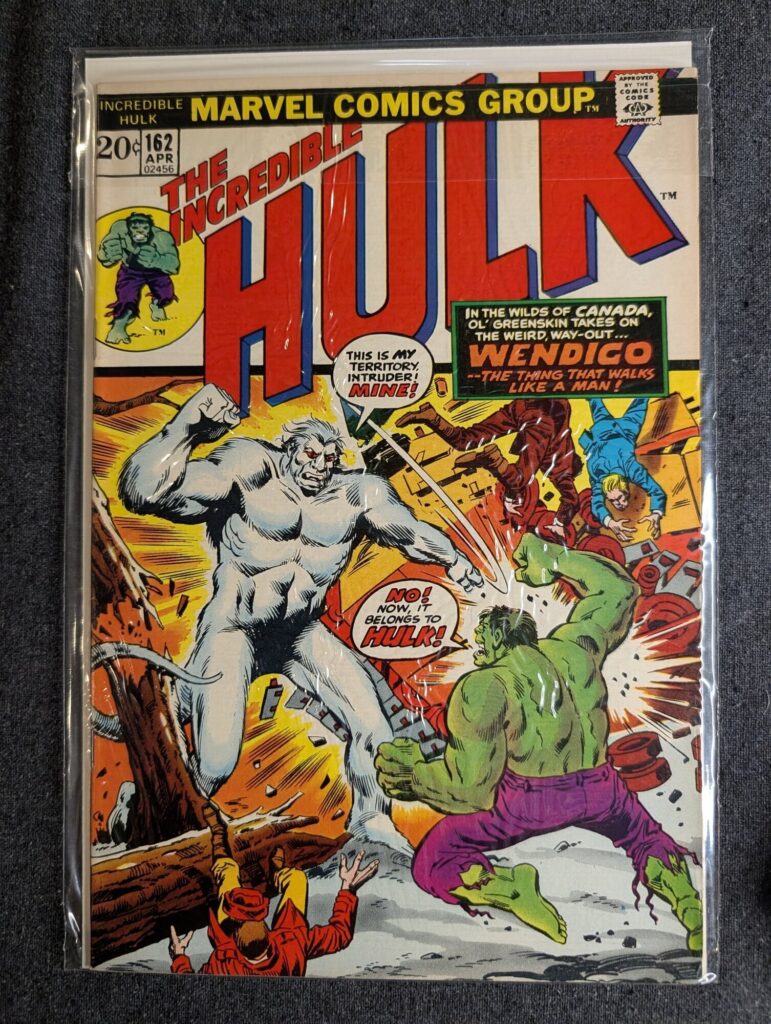 The Incredible Hulk #162 front cover