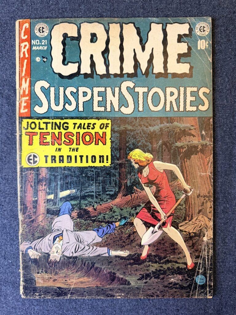 Crime SuspenStories #21 front cover