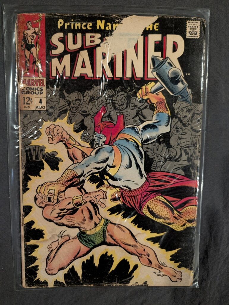 Sub-Mariner #4 front cover