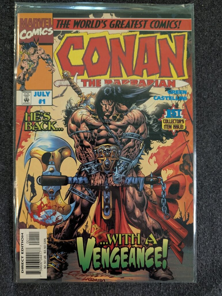 Conan the Barbarian #1 front cover