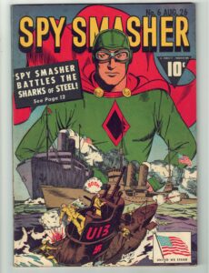 Spy Smasher #6 front cover
