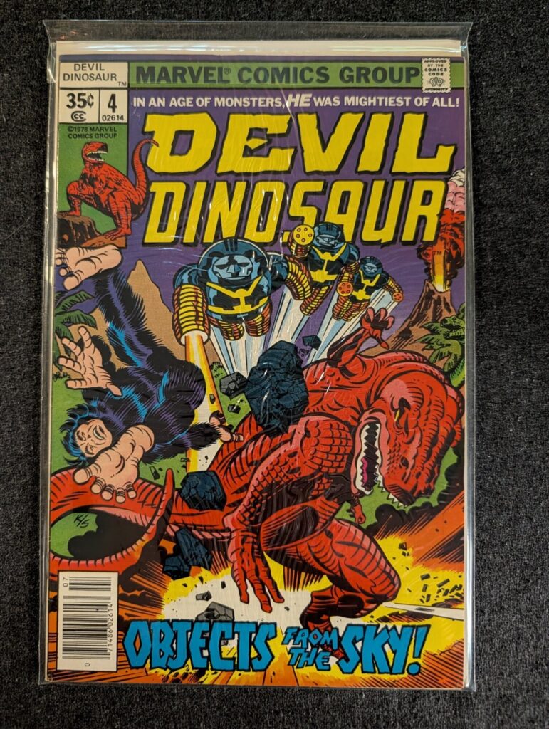 Devil Dinosaur #4 front cover