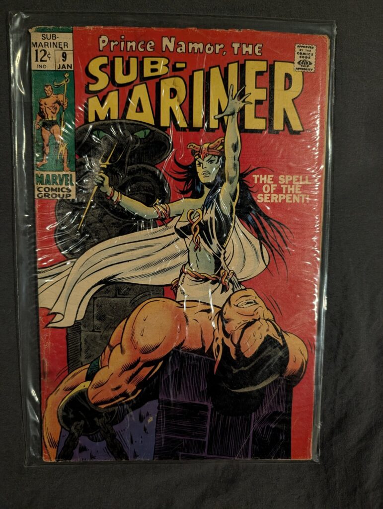 Sub-Mariner #9 front cover