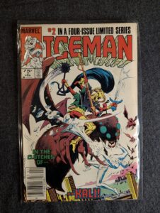 Iceman #2 front cover