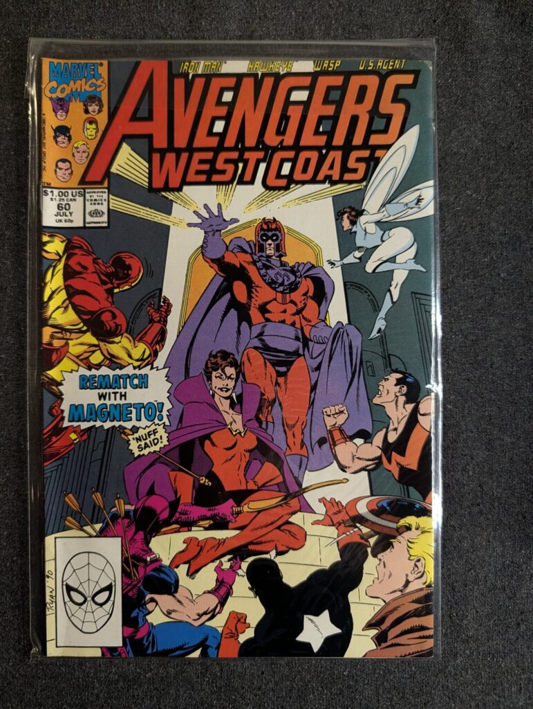 Avengers West Coast #60 front cover