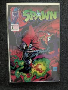 Spawn #1 front cover