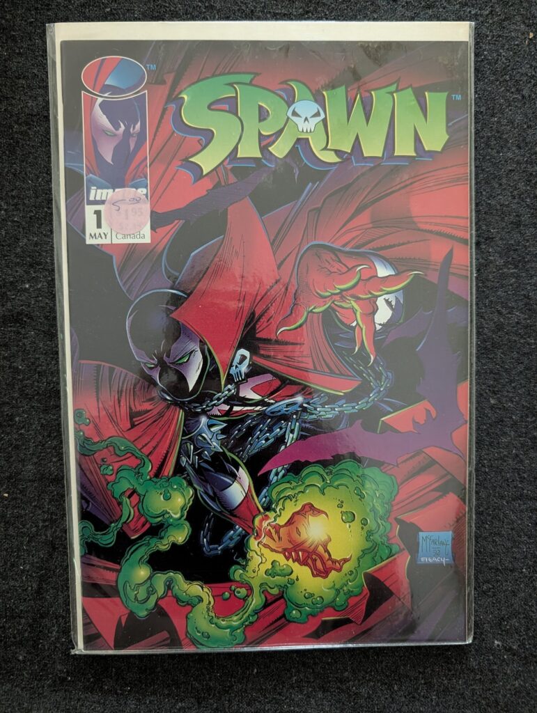 Spawn #1 front cover