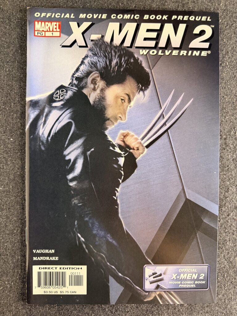 X2: Wolverine #1 front cover