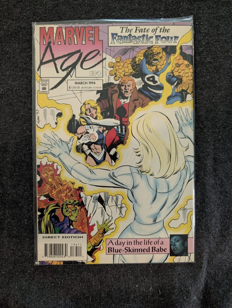 Marvel Age #134 front cover