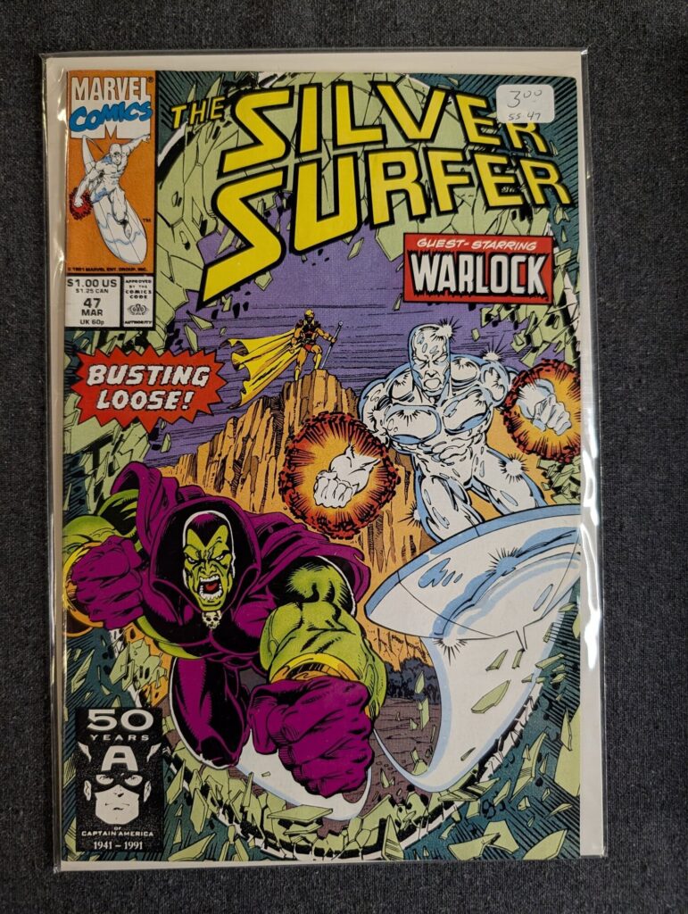 Silver Surfer #47 front cover