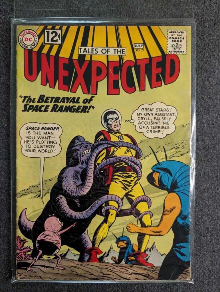 Tales of the Unexpected #71 front cover