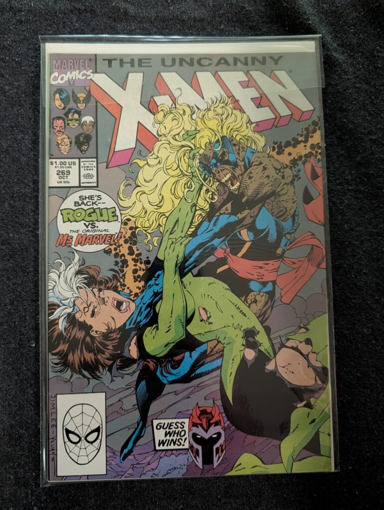 The Uncanny X-Men #269 front cover