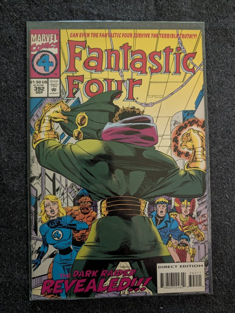Fantastic Four #392 front cover