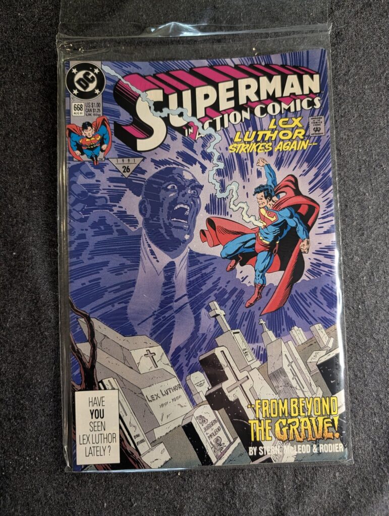 Action Comics #668 front cover