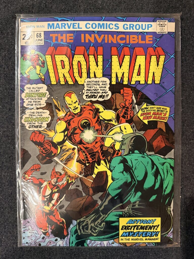 Iron Man #68 front cover