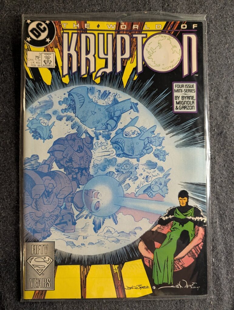The World of Krypton #3 front cover