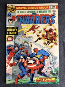The Invaders #6 front cover