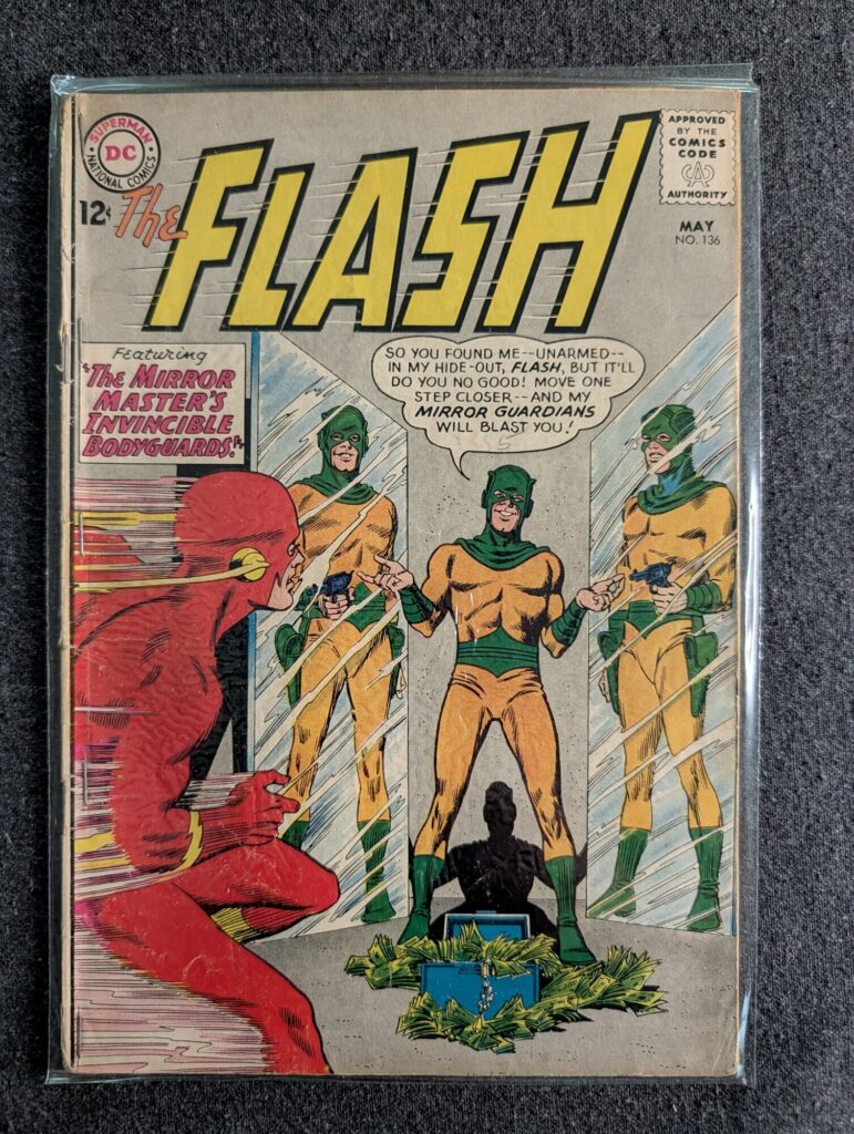 The Flash #136 front cover