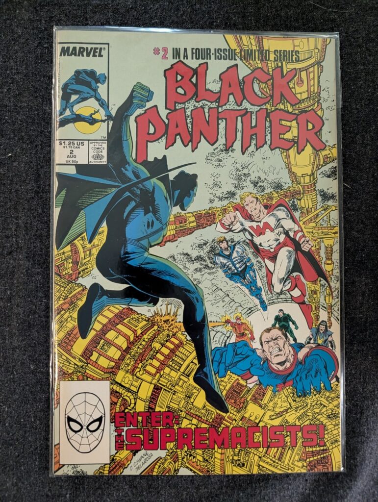 Black Panther #2 front cover