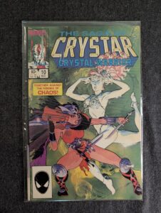 The Saga of Crystar, Crystal Warrior #10 front cover