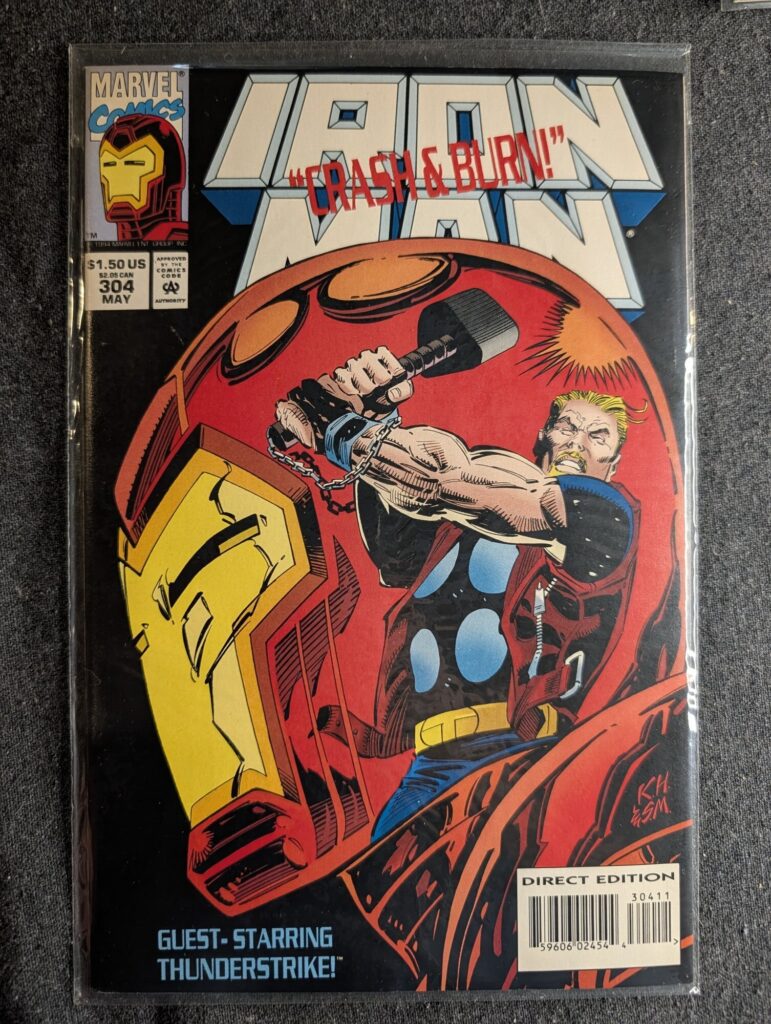 Iron Man #304 front cover