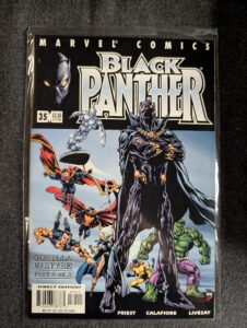 Black Panther #35 front cover