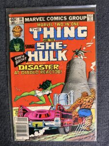 Marvel Two-In-One #88 front cover