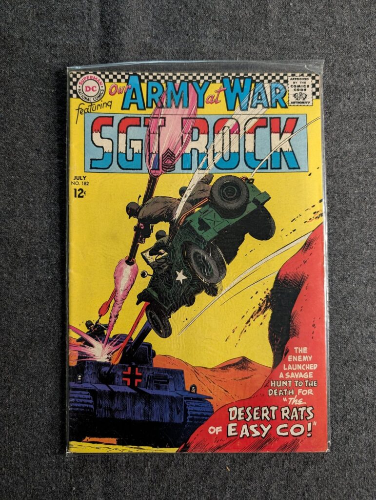 Our Army at War #182 front cover
