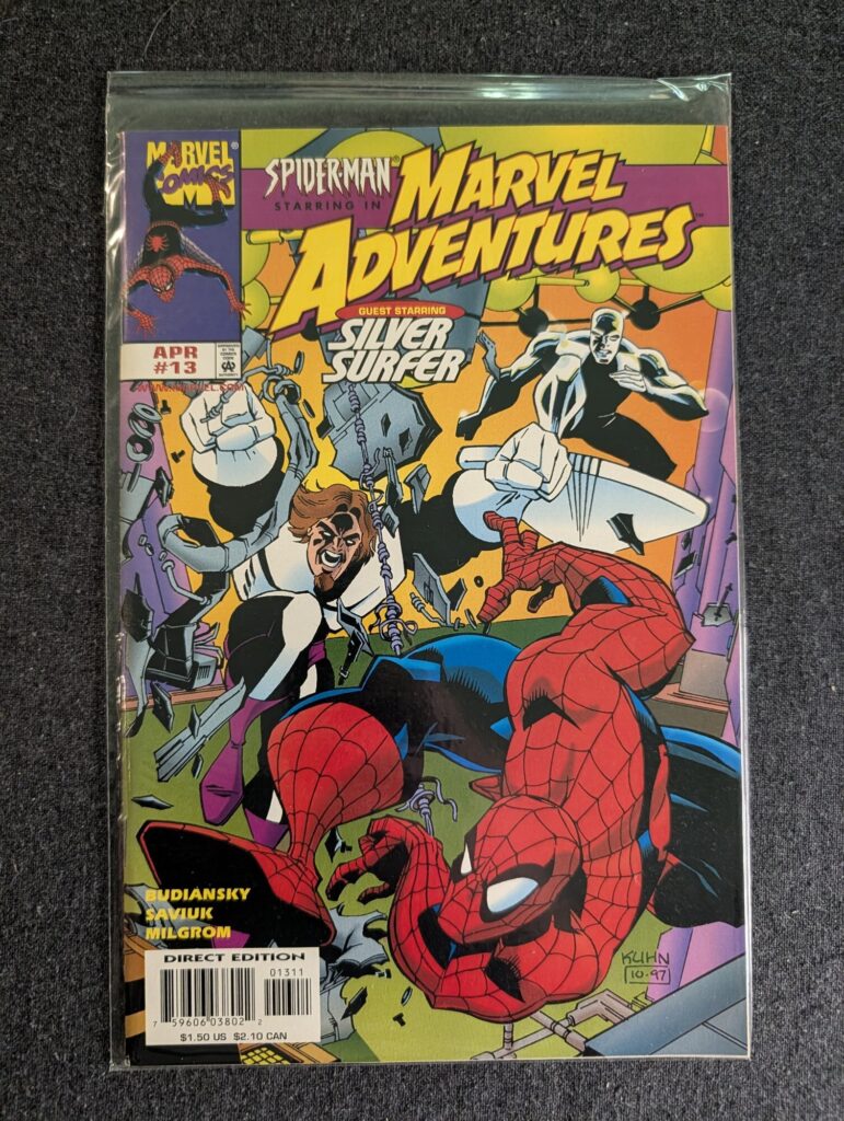 Marvel Adventures #13 front cover