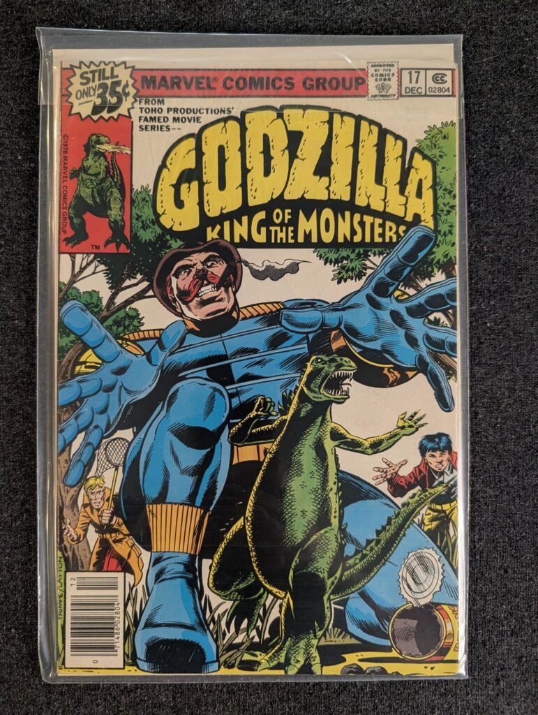 Godzilla #17 front cover